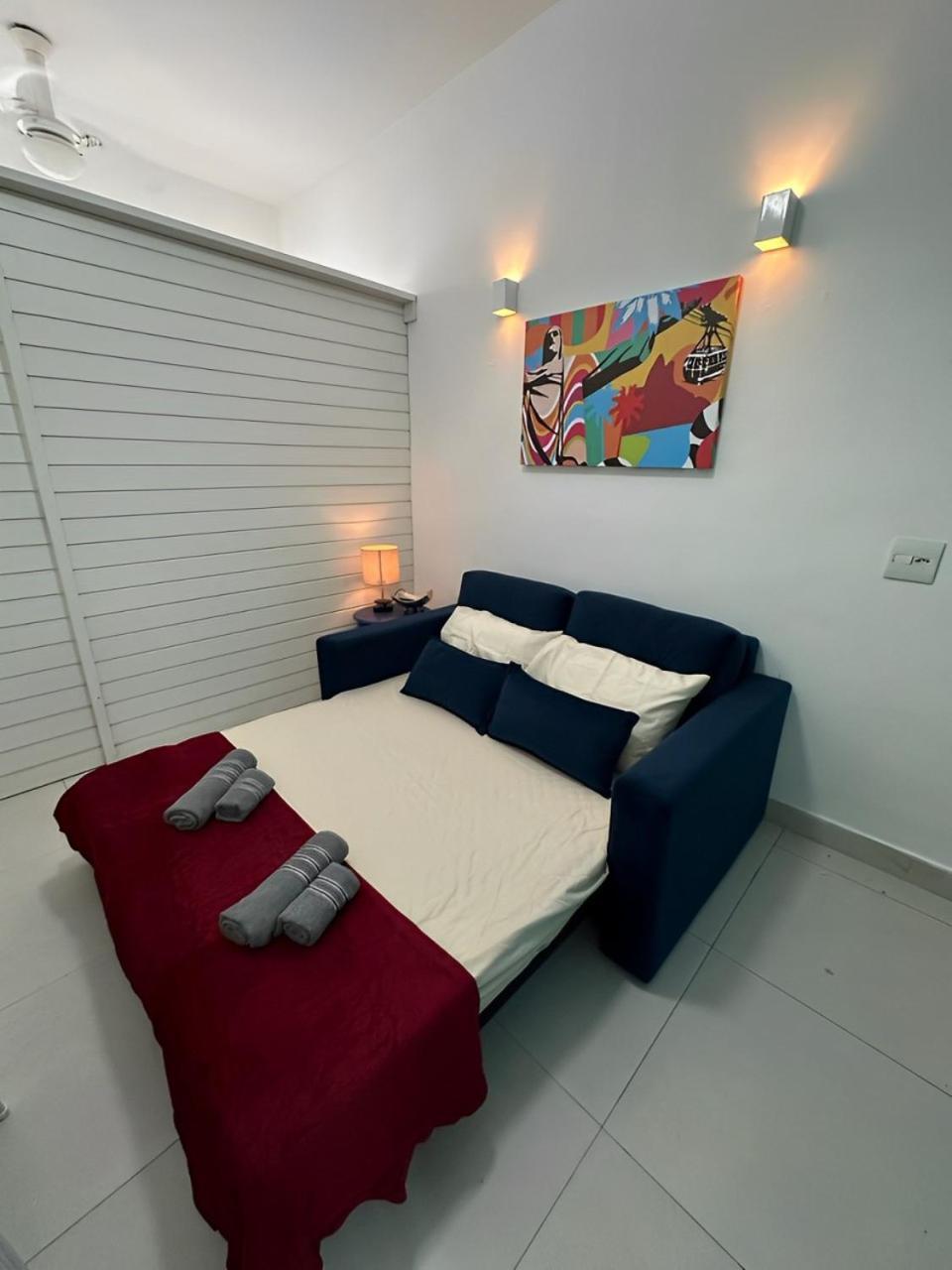 Confortavel Estudio Com Linda Vista Do Mar Rio de Janeiro Buitenkant foto