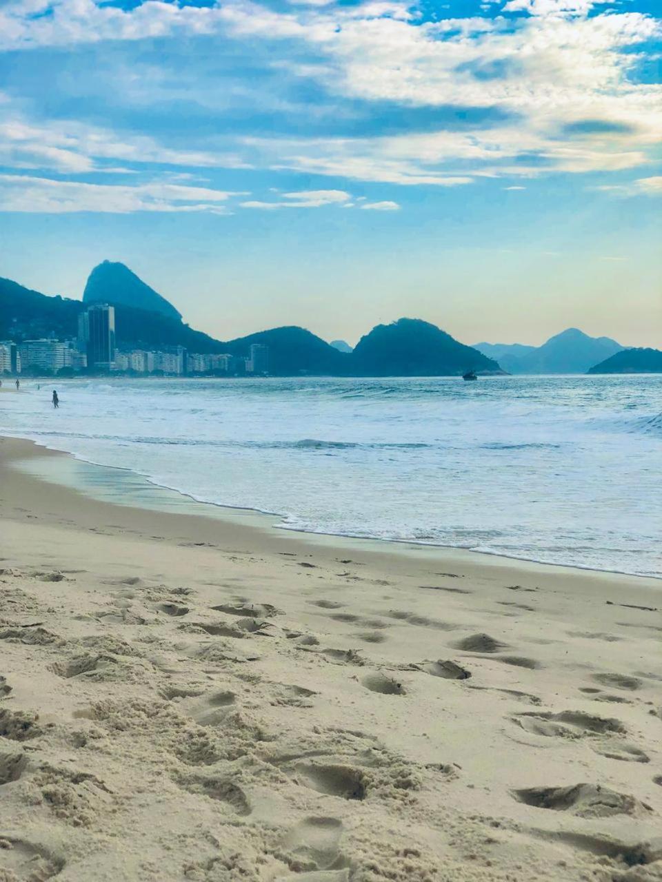 Confortavel Estudio Com Linda Vista Do Mar Rio de Janeiro Buitenkant foto