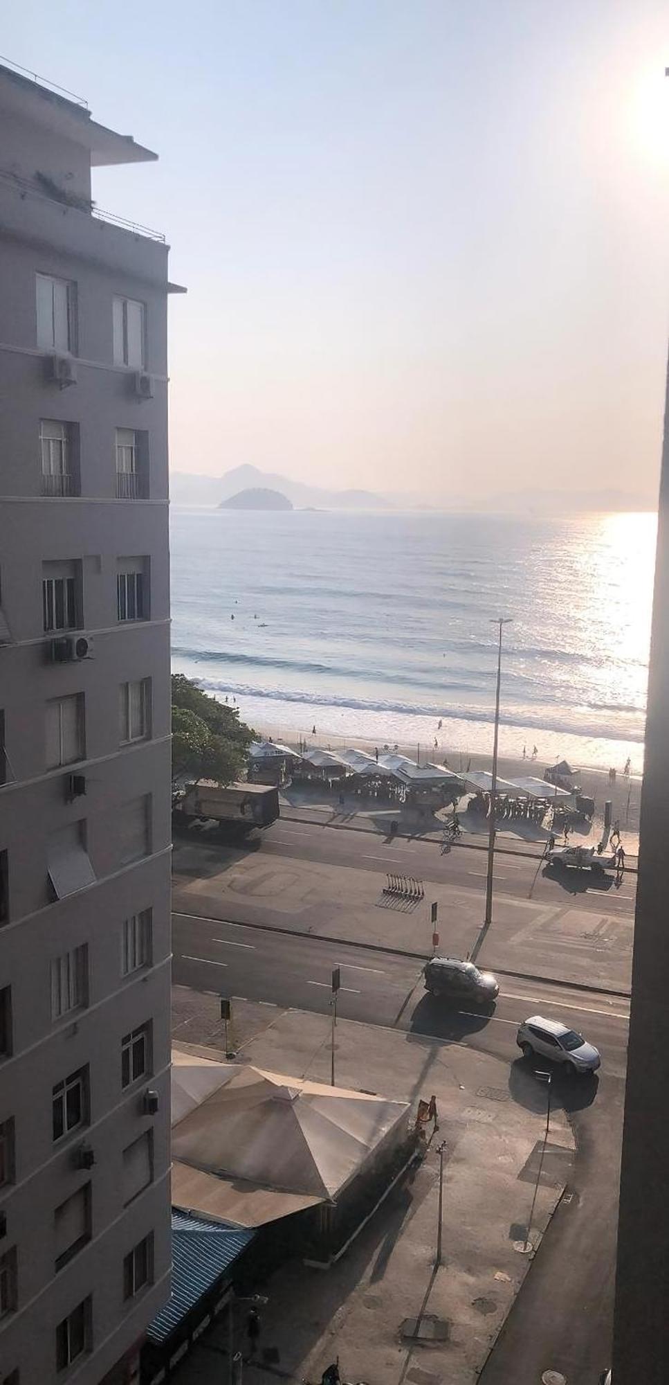 Confortavel Estudio Com Linda Vista Do Mar Rio de Janeiro Buitenkant foto